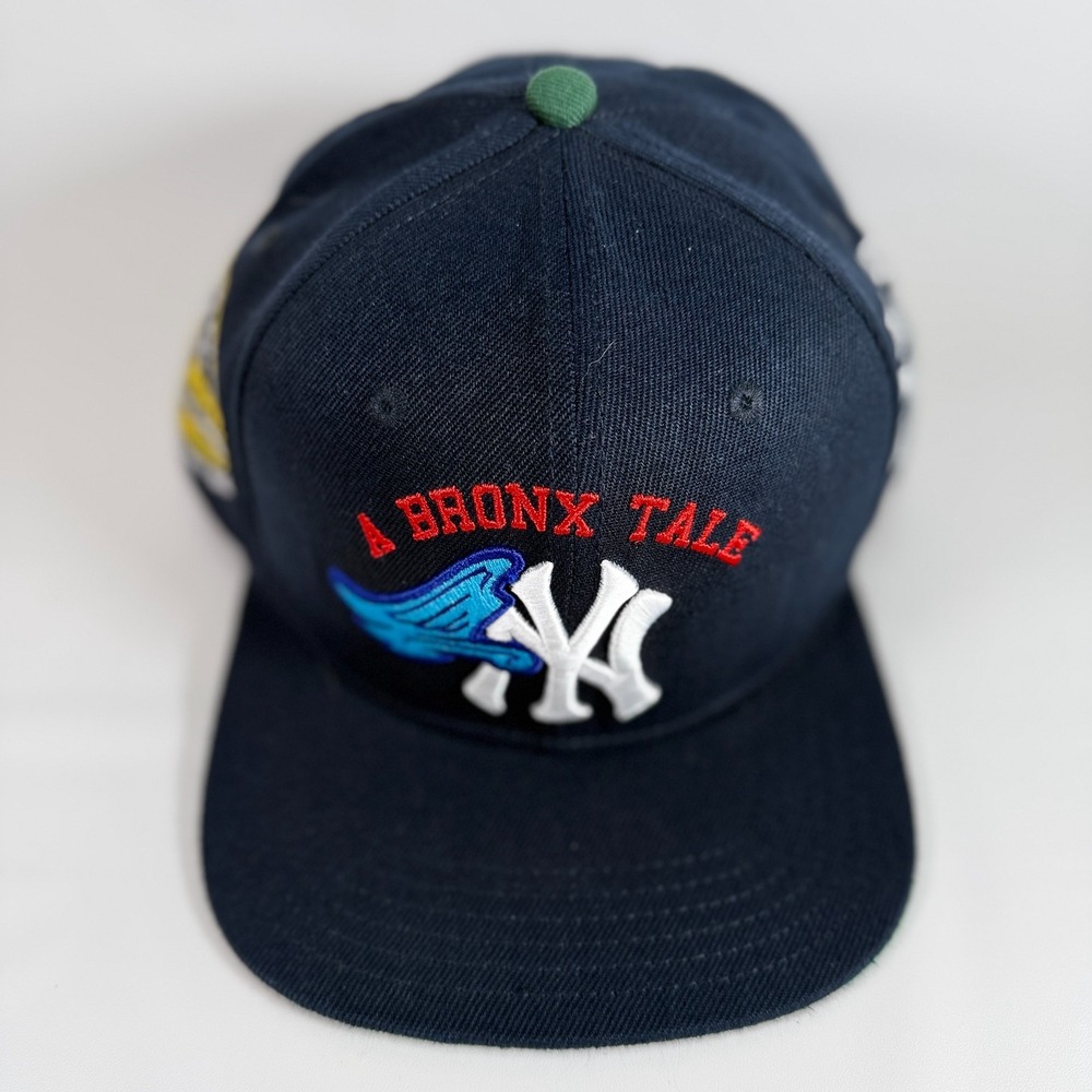 Gorgeous Bum A Bronx Tale New York Yankees Snapback Hat Navy Wasted Talent Cap